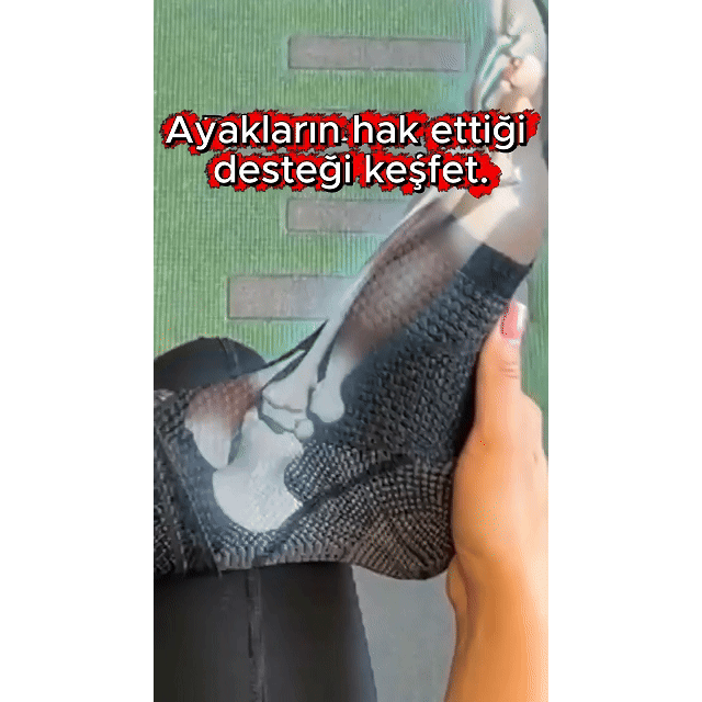 Kazé™ Ayak Bileği Desteği ile Ağrı ve Burkulmayı Anında Hafiflet