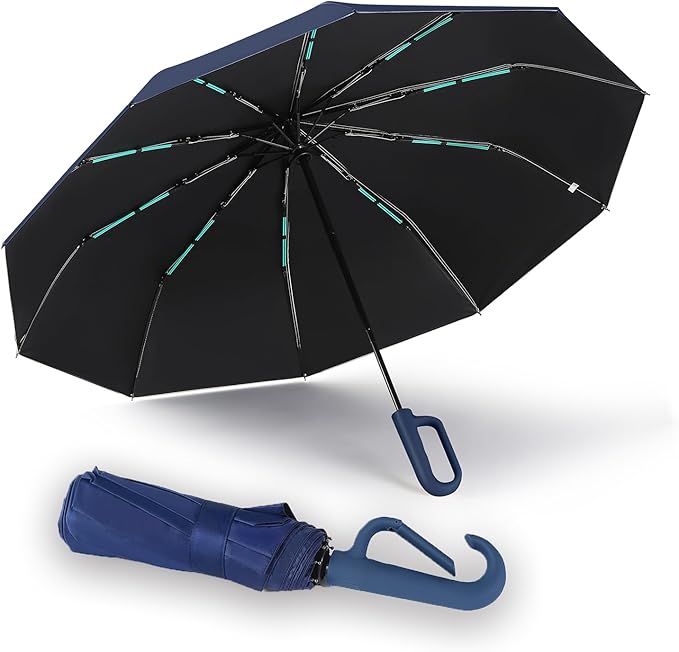 SunyPlus Umbrella - Strongest Windproof Travel Umbrella