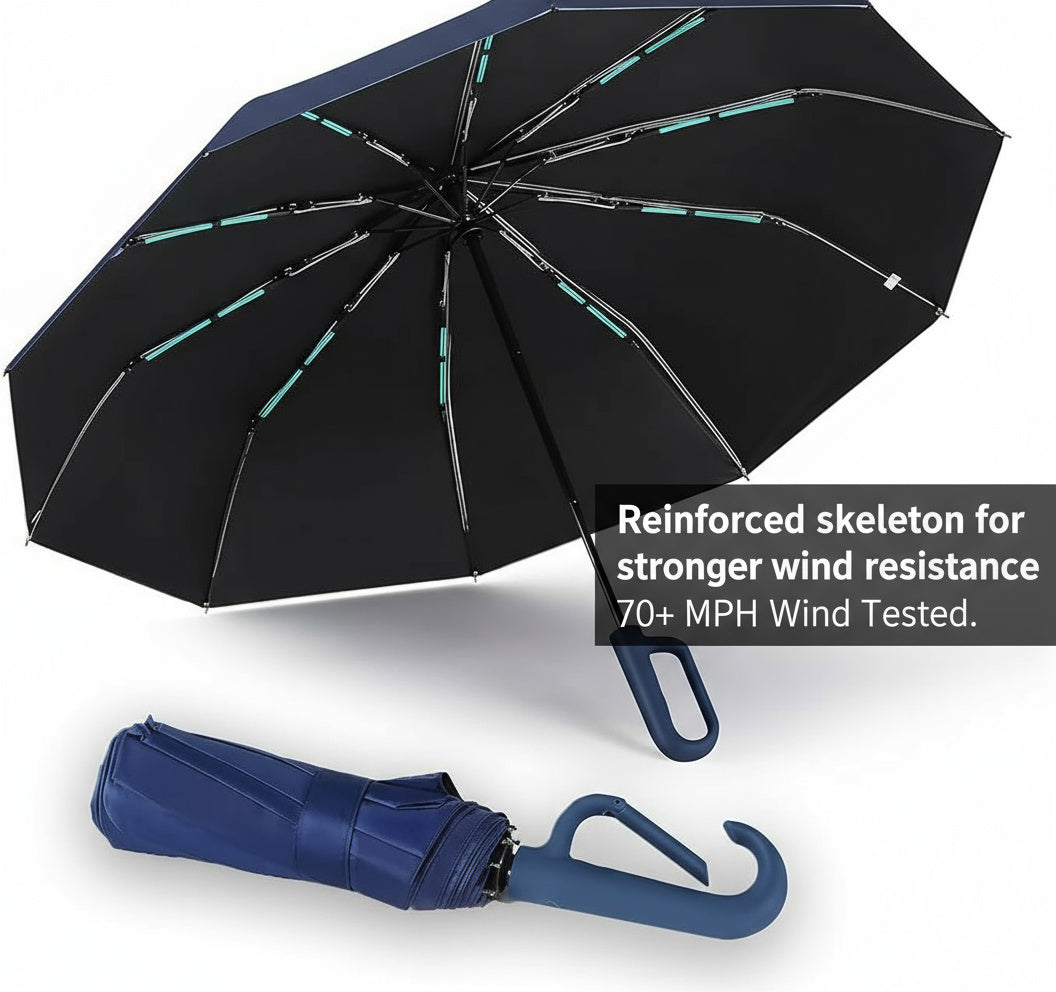 SunyPlus Umbrella - Strongest Windproof Travel Umbrella
